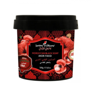جاردن اوليان صابون مغربي بدم الغزال بالعكر الفاسي 500 مل | JARDIN D OLEANE Moroccan Soap (Deer Blood Aker Fassi)